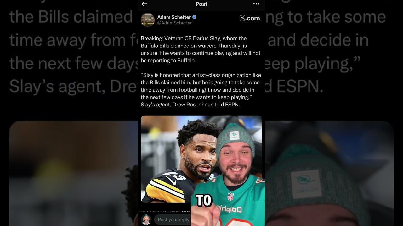 Darius Slay Refuses To Play For Buffalo Bills 🤣 #nfl #nfltrending #nflviral #nflfootball #bills