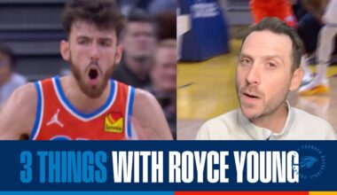 3 Things with Royce Young 🤳 | OKC Thunder at Golden State Warriors | December 2, 2025