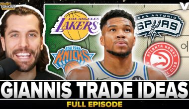 Reaction to Giannis / Bucks rumors + TRADE IDEAS to Lakers, Spurs, Knicks, Hawks