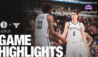 HIGHLIGHTS: Nets Use Team Effort and Long Ball to Beat the Bulls