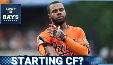 Tampa Bay Rays SIGN Free Agent Cedric Mullins as Starting Center Fielder