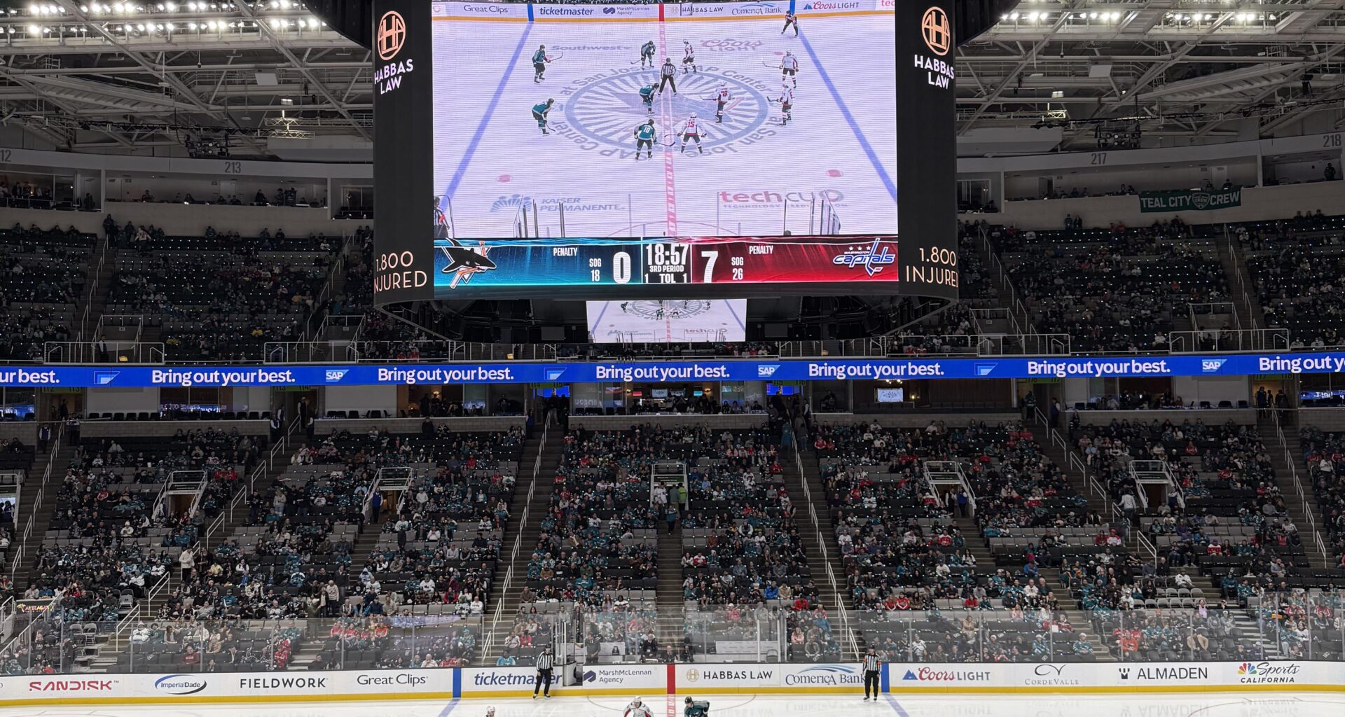 Witnessed some fun last night