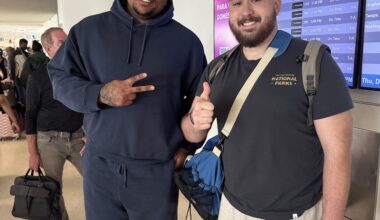 Met the myth, the man, the legend Sexy Dexy today at the airport