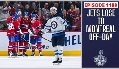 Winnipeg Jets lose to Montreal Canadiens, off-day