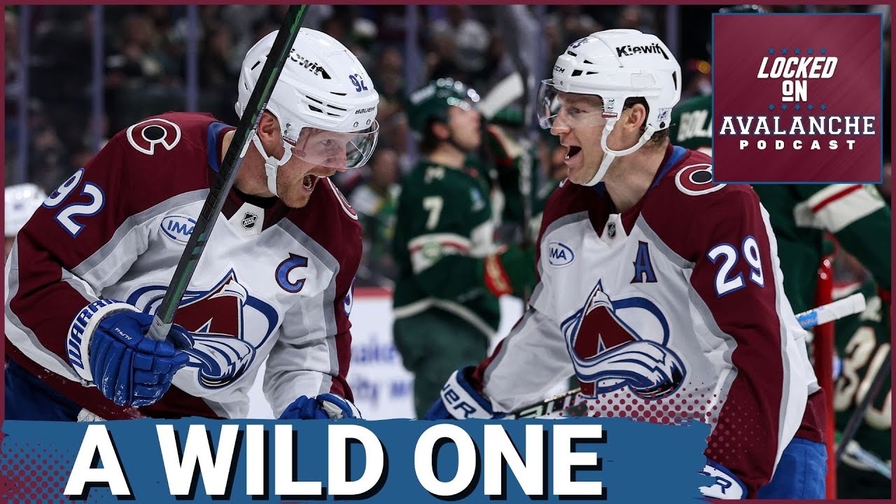 Avalanche Win Streak Ends In A Downright Fun Game Against the Minnesota Wild