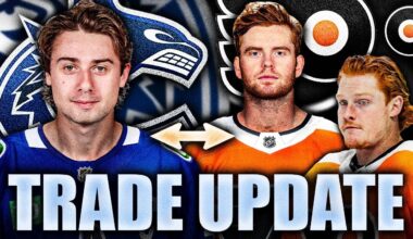 QUINN HUGHES TRADE TO PHILADELPHIA FLYERS UPDATE: PRICE REVEALED + CANUCKS INTERESTED IN TIPPETT?