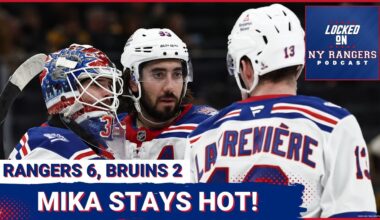 Mike Sullivan rightfully RIPS the Rangers mid-game!! Mika Zibanejad EXPLODES for two goals!