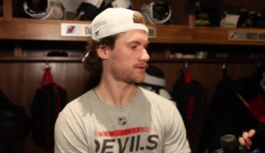 Mercer, Meier and Keefe speak after a 5-3 loss to the Flyers