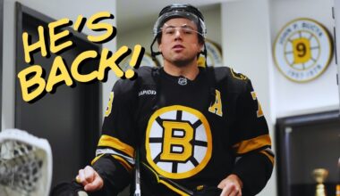 McAvoy RETURNS! Bruins Trade Buzz Heating Up… But Pastrnak Still Out