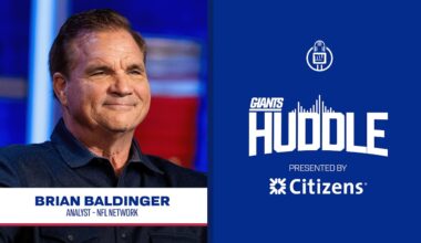 NFL Network's Brian Baldinger | Giants Huddle | New York Giants