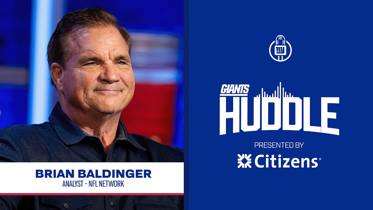 NFL Network's Brian Baldinger | Giants Huddle | New York Giants