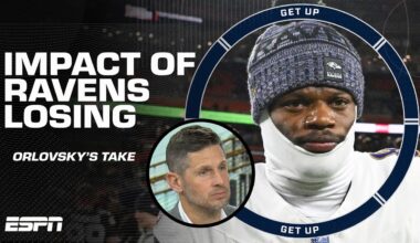 The Ravens will be the NFL's MOST DISAPPOINTING TEAM with a loss to the Steelers - Orlovsky | Get Up