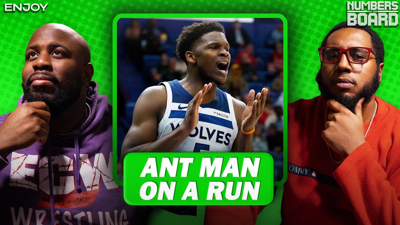 Anthony Edwards has been ON A RUN for Minnesota Timberwolves | Numbers on the Board | NBA on NBC