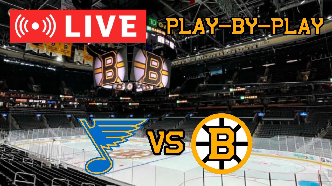 LIVE: St. Louis Blues VS Boston Bruins Commentary/Scoreboard!! #nhlbruins
