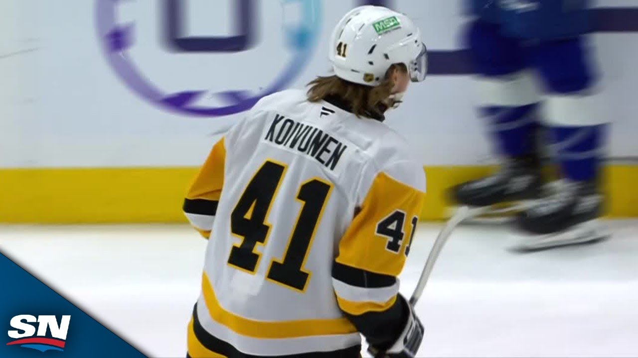 Penguins' Ville Koivunen Buries Wrister For First Career NHL Goal