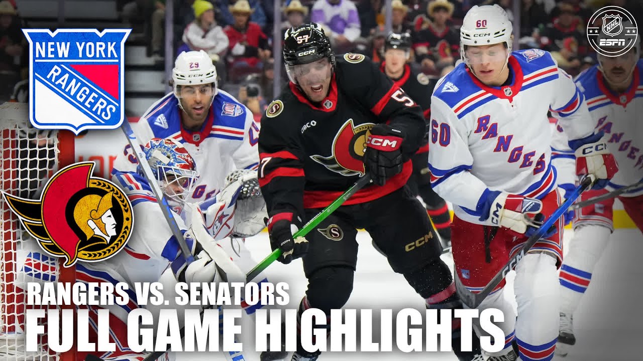 New York Rangers vs. Ottawa Senators | Full Game Highlights | ESPN NHL