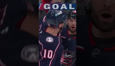 Adam Fantilli with a BOOMING SLAPSHOT! 🔥