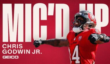 Chris Godwin Jr. Mic’d Up vs. the Cardinals | Tampa Bay Buccaneers