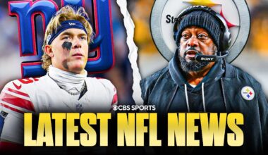 Latest NFL News: Giants' leadership under fire | Is Mike Tomlin’s time in Pittsburgh running out?
