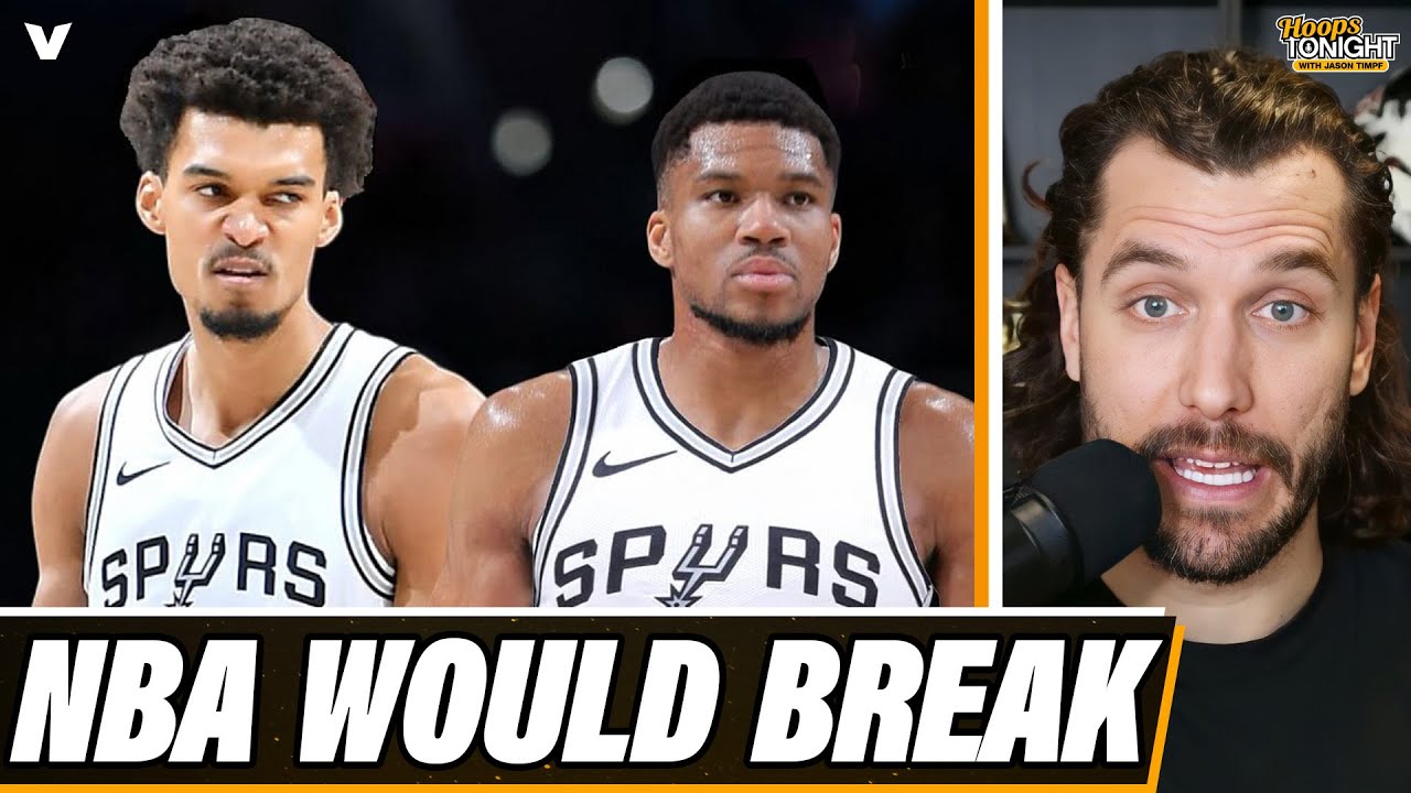 Giannis trade from Bucks to Spurs w/ Victor Wembanyama would BREAK THE NBA