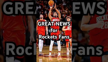 This is GREAT NEWS for Rockets fans… Houston Rockets injury news of Tari Eason & Dorian Finney-Smith