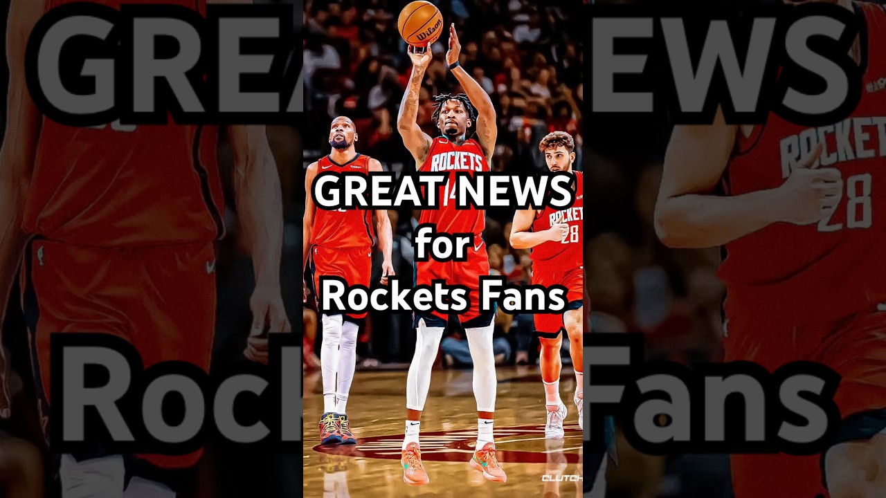 This is GREAT NEWS for Rockets fans… Houston Rockets injury news of Tari Eason & Dorian Finney-Smith
