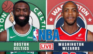 Boston Celtics vs Washington Wizards | NBA Live Today | Play-By-Play Scoreboard 2025