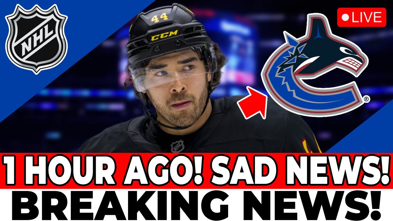 BREAKING NEWS! NHL CONFIRMS A FORCED TRADE? MORE NEWS! VANCOUVER CANUCKS NEWS TODAY!