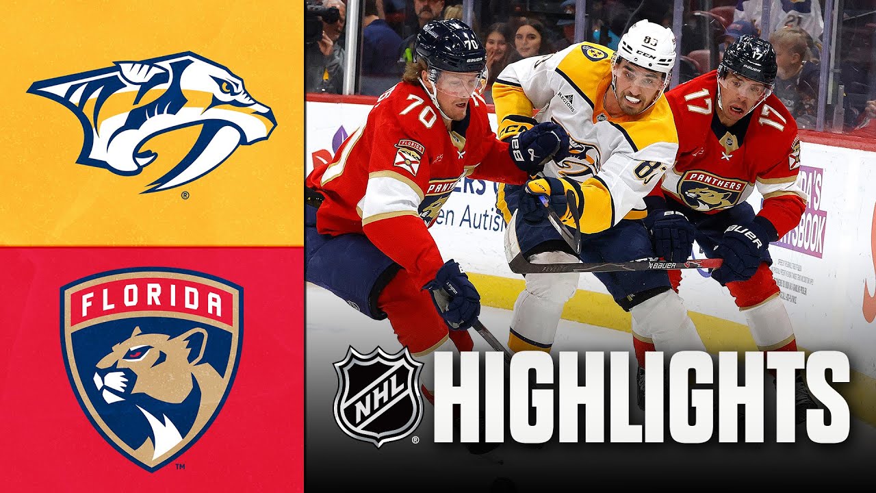 Predators vs. Panthers | NHL Highlights | December 04, 2025
