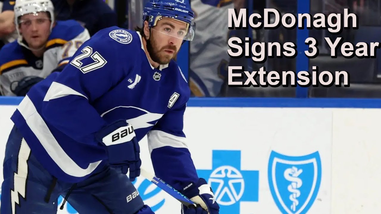 McDonagh Extended by Tampa, Dallas Stars are Road Warriors, Injury News