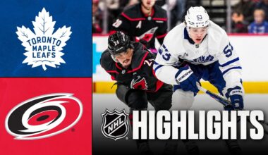 Maple Leafs vs. Hurricanes | NHL Highlights | December 04, 2025