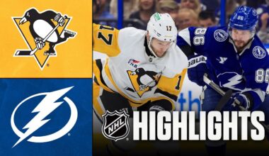 Penguins vs. Lightning | NHL Highlights | December 04, 2025