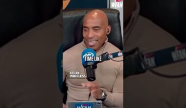 Tiki can't believe the Giants sat down with Evan Neal and Deonte Banks and drafted them 😳