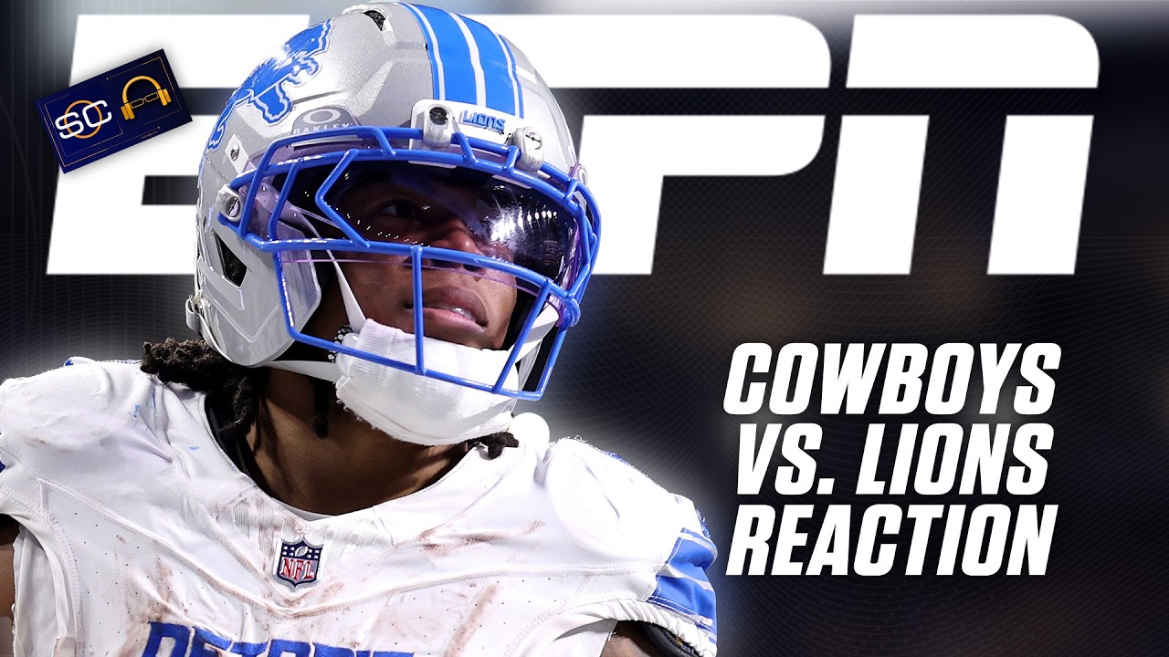 Cowboys vs. Lions Reaction 🦁 Jahmyr Gibbs scores 3 TD’s to snap skid | SC with SVP
