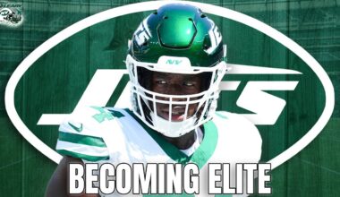 New York Jets Olu Fashanu is Turning Into an ELITE Left Tackle