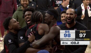 Final 5:22 INSANE ENDING Warriors at 76ers 🤯 🚨 | December 4, 2025