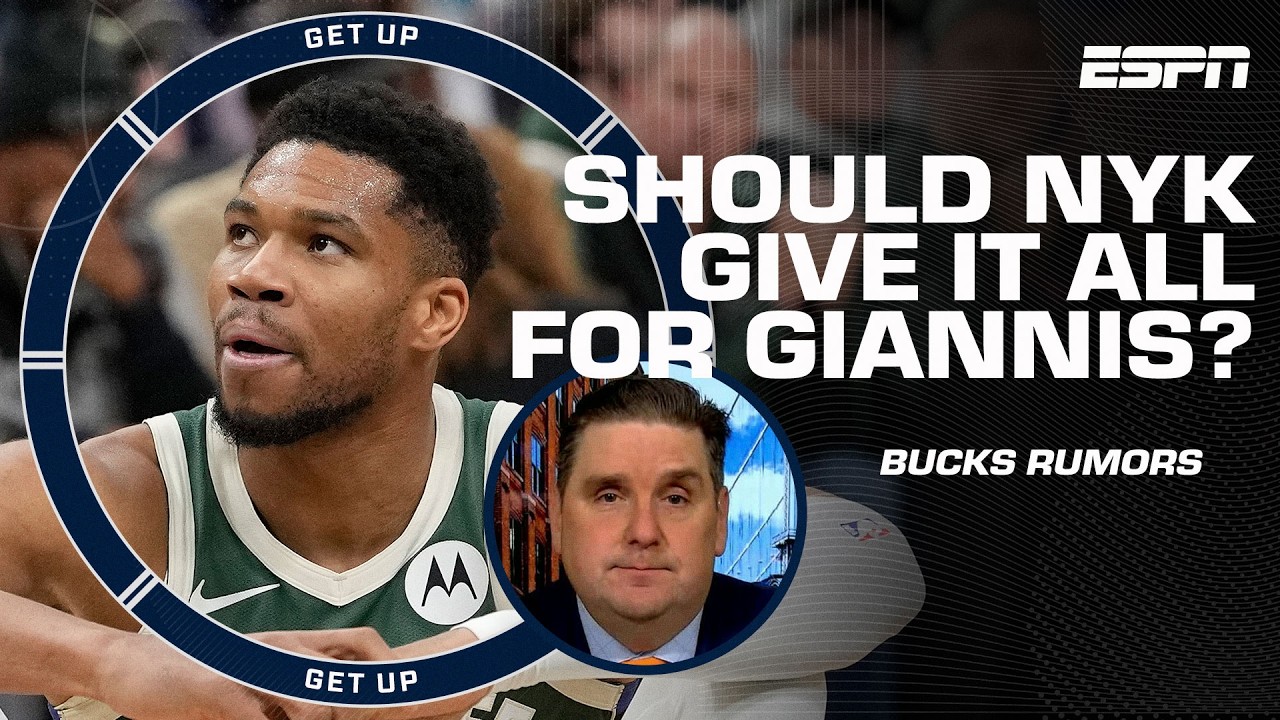 Windy suggests the Knicks should have IMMEDIATELY MET about trading for Giannis 🍿 | Get Up