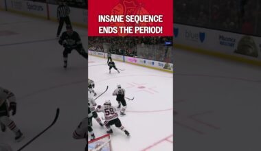 CHAOS to the the period! 🫨