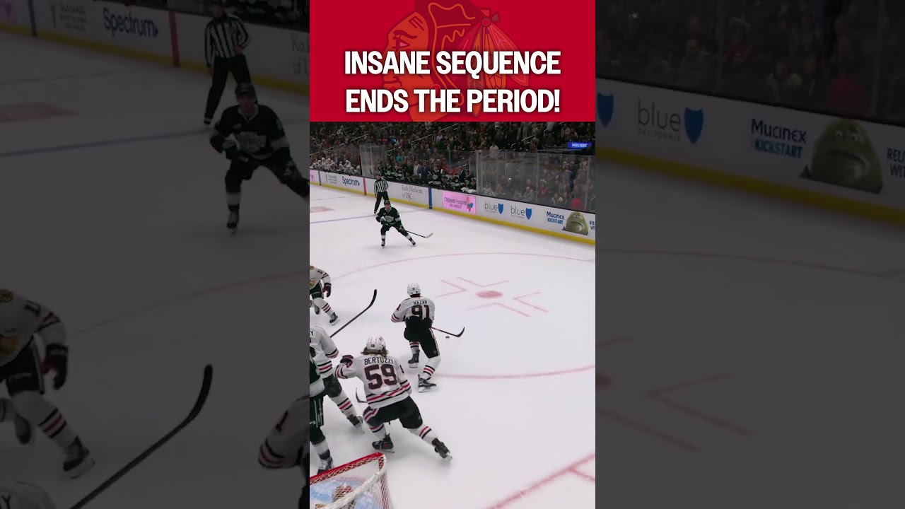 CHAOS to the the period! 🫨