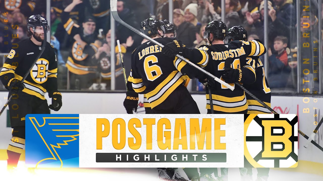 CONDENSED GAME: Boston Bruins vs. St. Louis Blues - 12/4/2025