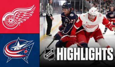 Red Wings vs. Blue Jackets | NHL Highlights | December 04, 2025