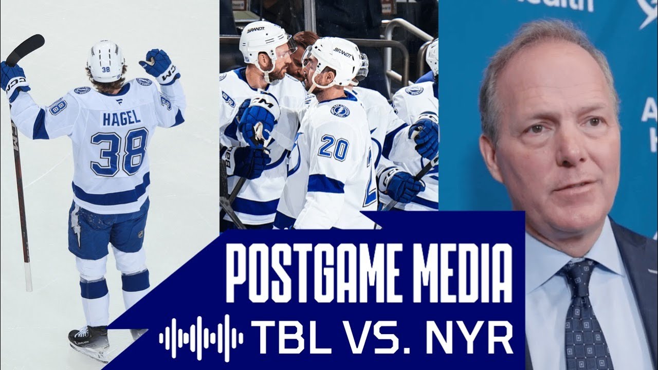 Postgame Media at NYR | Hagel, Paul, Cooper 🎥