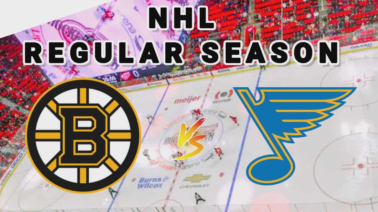 Boston Bruins vs St. Louis Blues | 2025 NHL Regular Season Live Play by Play Score