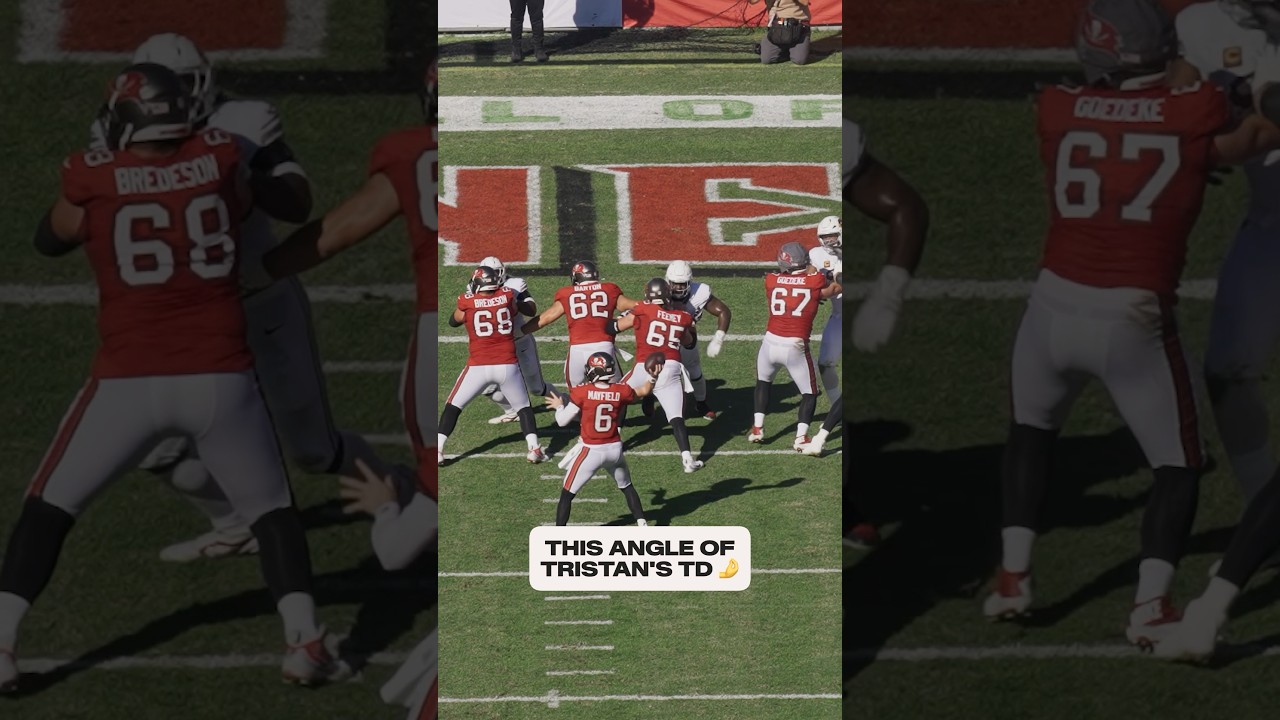 Big Man TD = Pure Cinema 🍿🔜 #NOvsTB 1 p.m. ET Sunday on CBS #buccaneers #nfl #tristanwirfs
