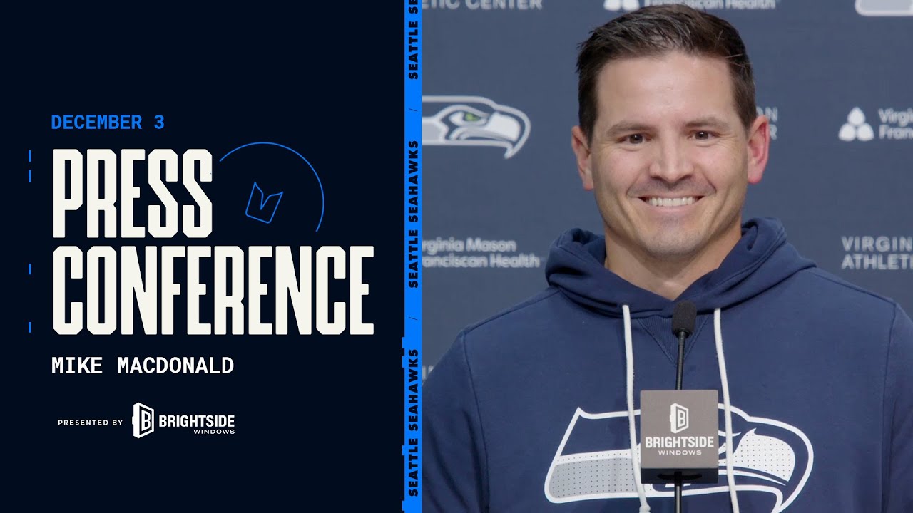 Head Coach Mike Macdonald Previews Upcoming Matchup at Falcons