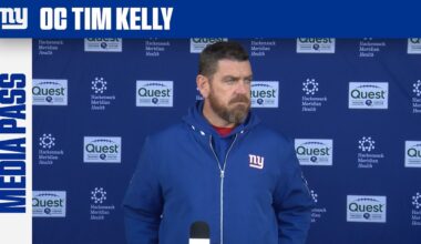 Tim Kelly on Familiarity With Patriots Coach Mike Vrabel | New York Giants