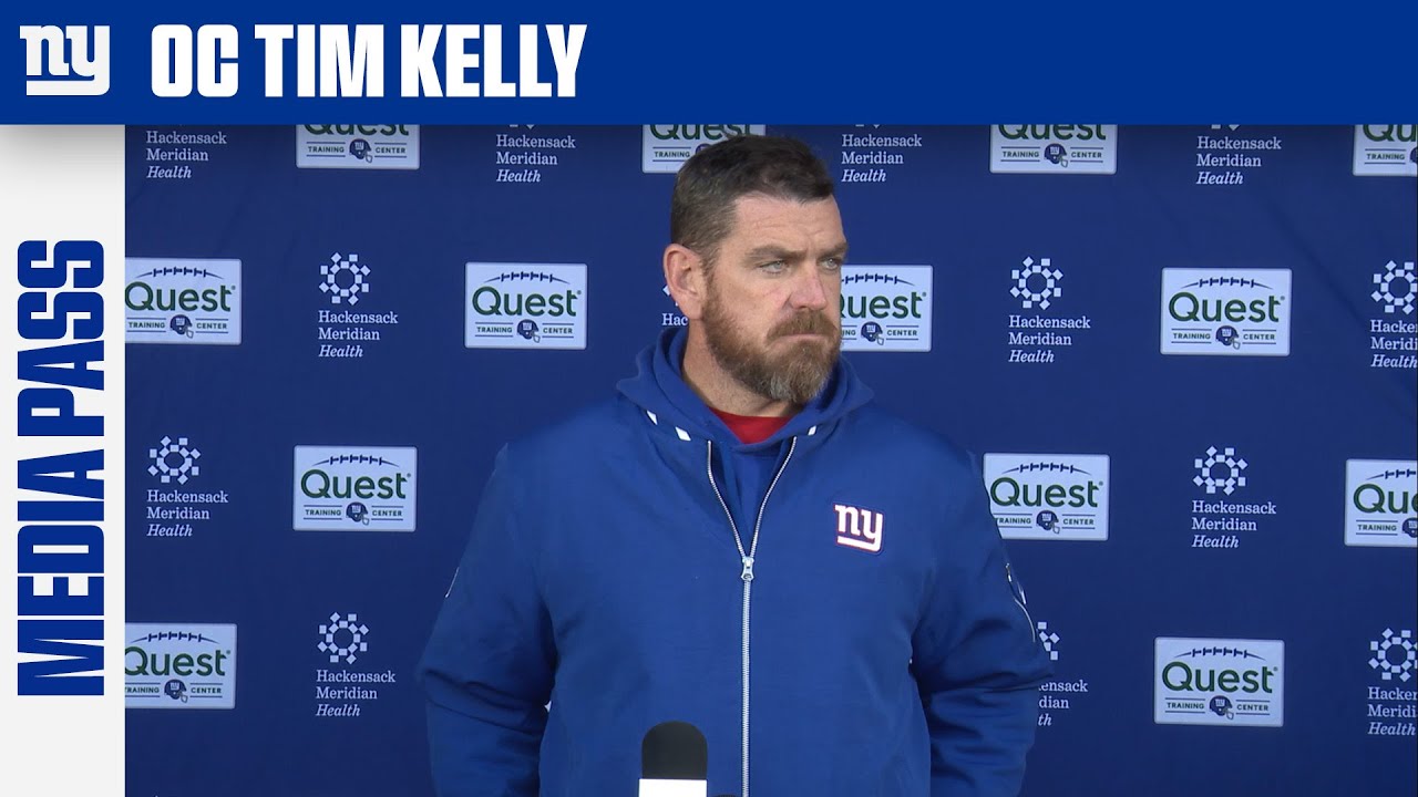 Tim Kelly on Familiarity With Patriots Coach Mike Vrabel | New York Giants