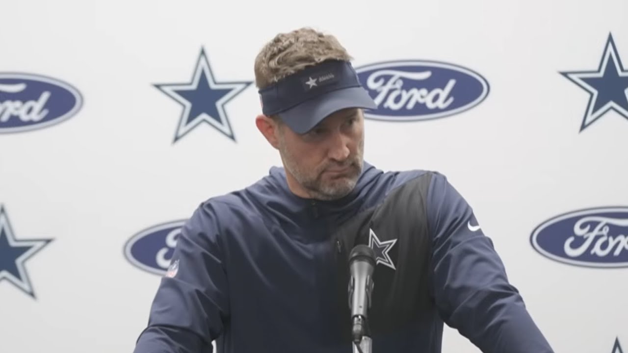 Brian Schottenheimer: Postgame #DALvsDET | Dallas Cowboys 2025