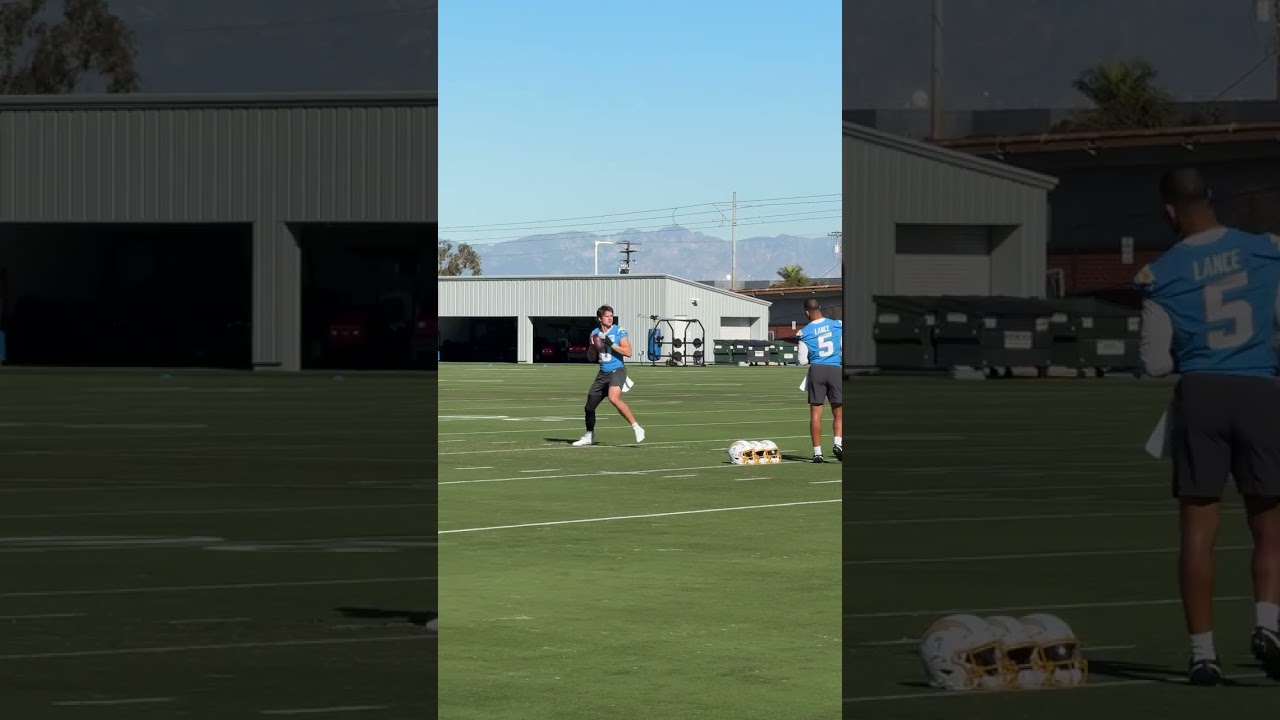 justin herbert putting in work