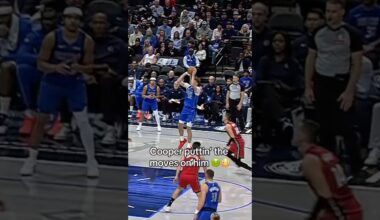 This was tuff, coop 🔥 #cooperflagg #dallasmavericks #nba